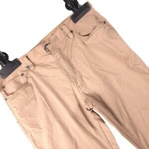 Polo Ralph Lauren Varick Slim Straight Pants 34x32 Tan Khaki Quiet Luxury Prep